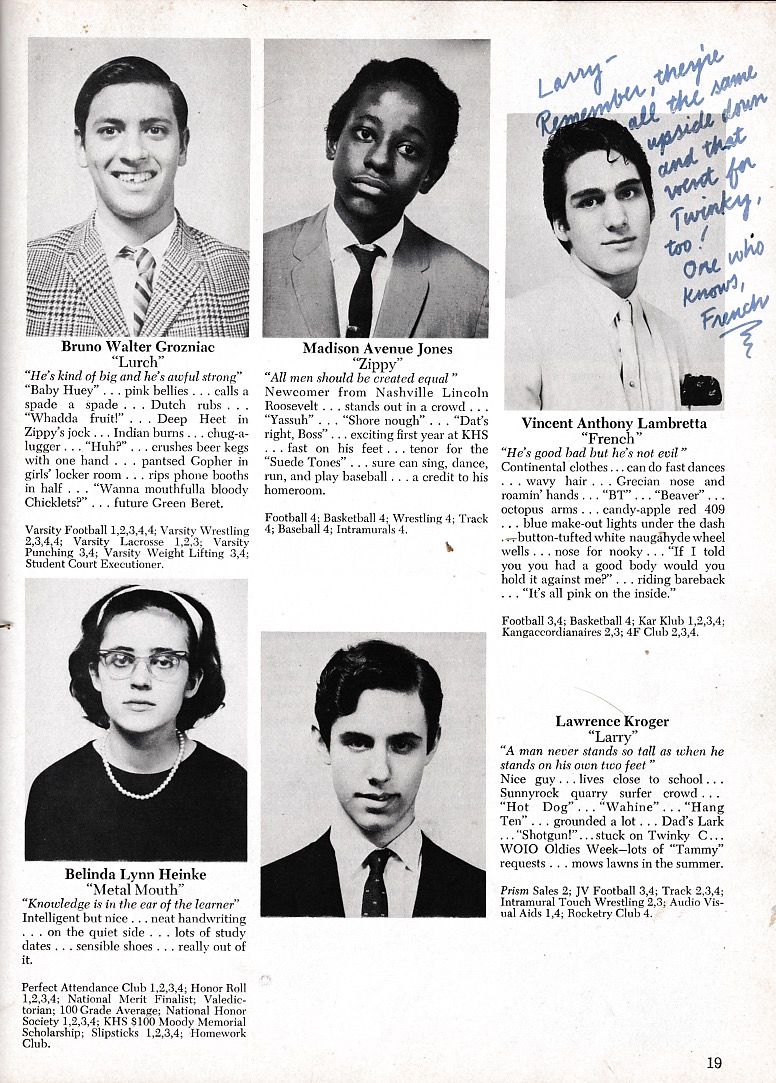 National Lampoon's high school yearbook
