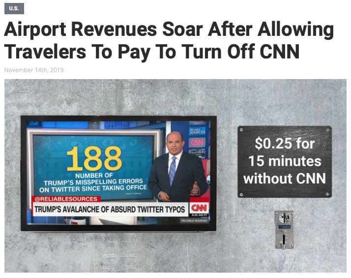 CNN turn off